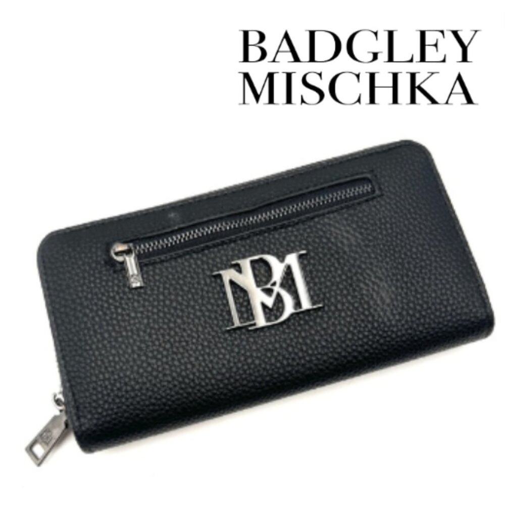 Badgley Mischka black wallet BMW-007 Ladies standard purse